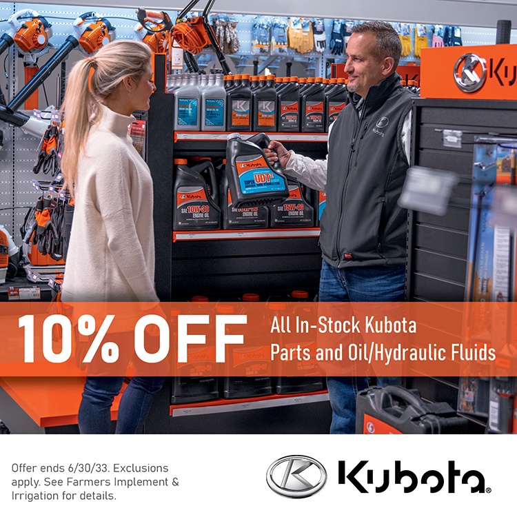 kubota 10%parts